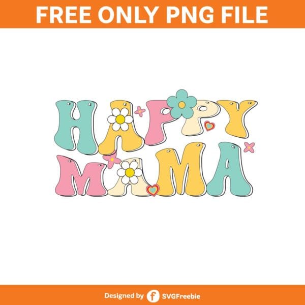 Happy Mama Clipart PNG Graphics