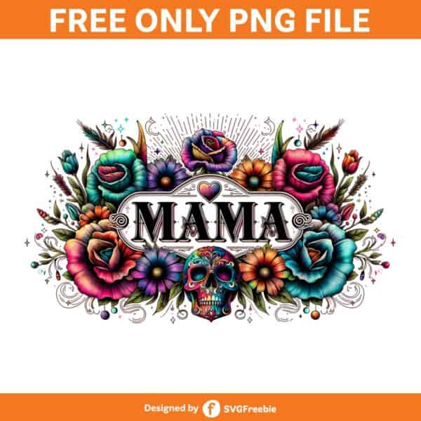 Mama Western Sublimation Design Mom PNG