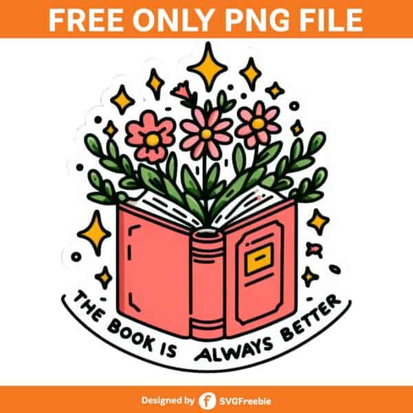 the-book-is-always-better-clipart-png