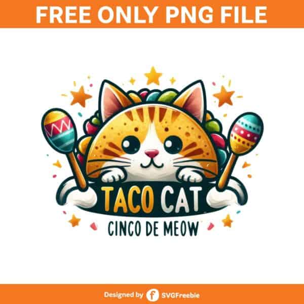 Cinco De Meow Clipart PNG Graphics