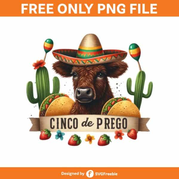 Cinco De Prego Clipart PNG Graphics