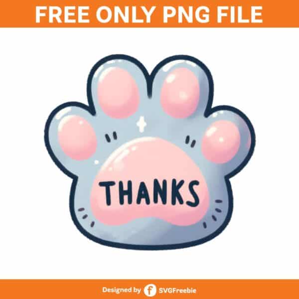 Thanks Sublimation Clipart PNG Graphics