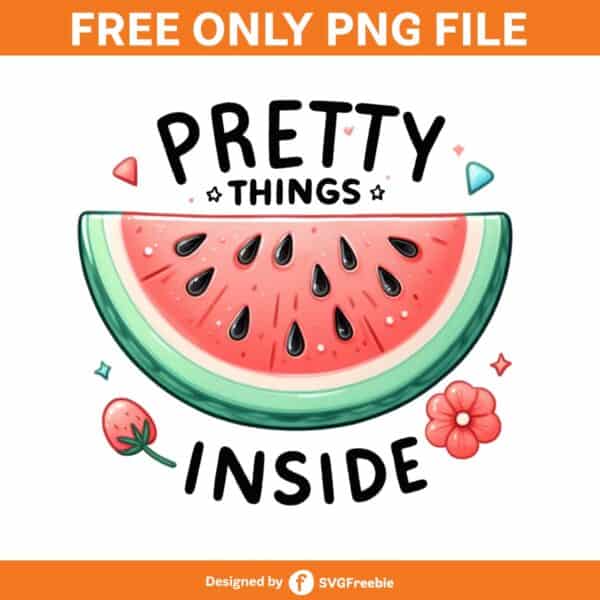 Pretty Things Inside Sublimation Clipart