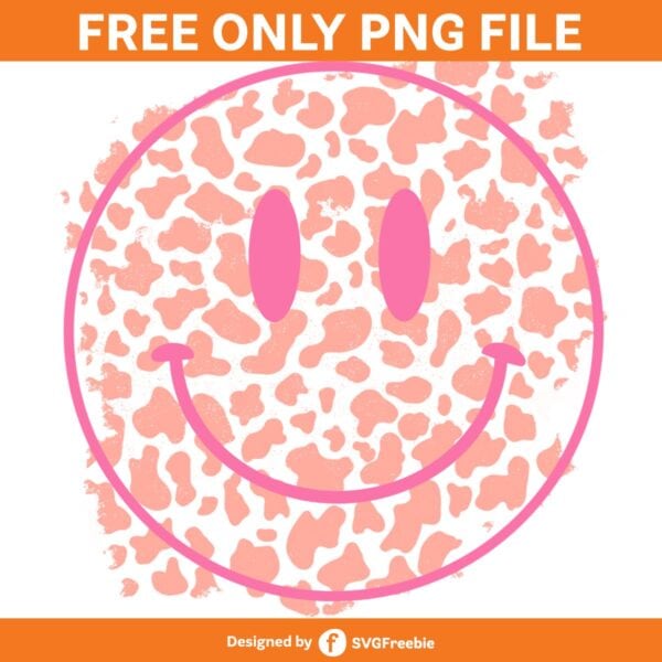 Retro Smiley Face Valentines Day PNG