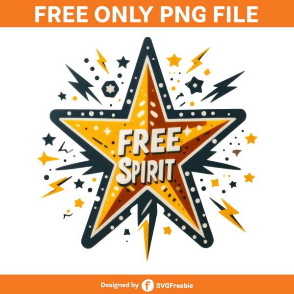 Free Spirit Sublimation Clipart PNG