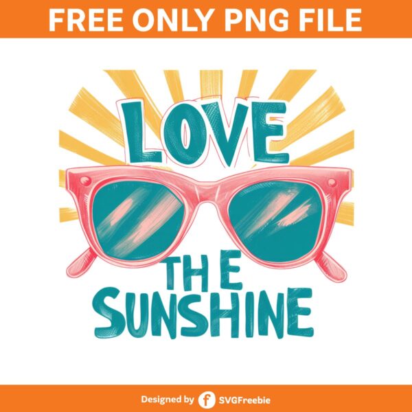 love-the-sunshine-sublimation-clipart