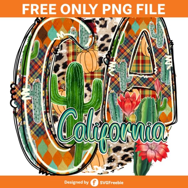 California Western Fall PNG, Fall Design