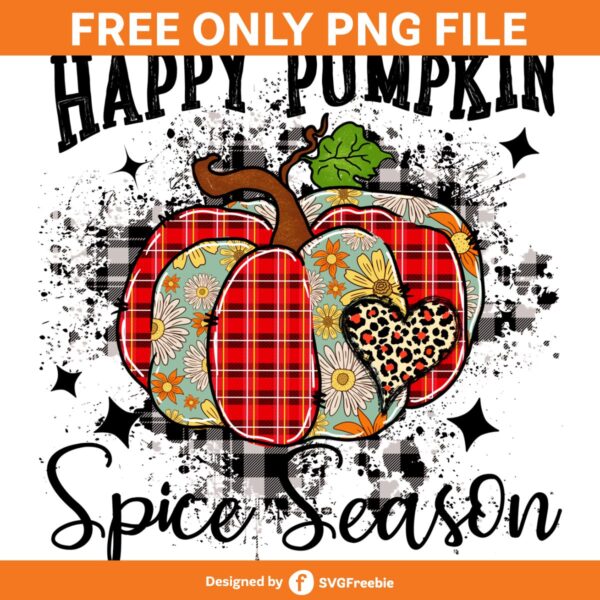 Happy Pumpkin Spice Season Sublimation