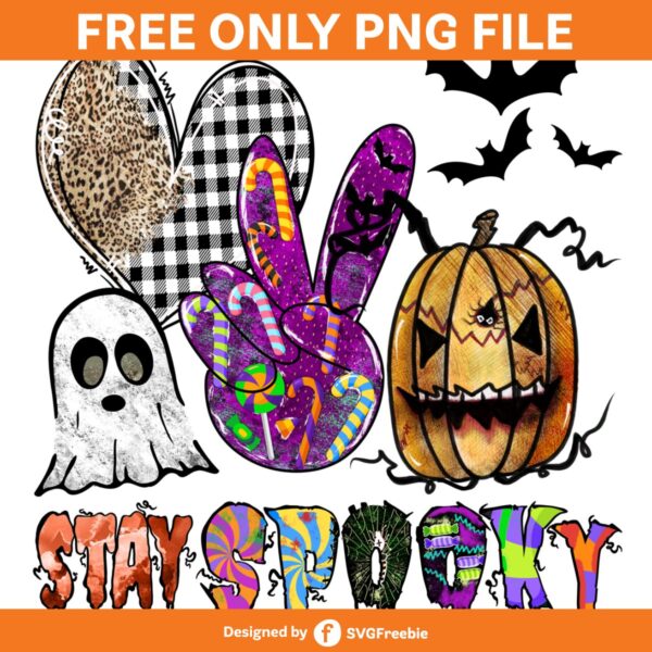 Stay Spooky PNG, Halloween Sublimation