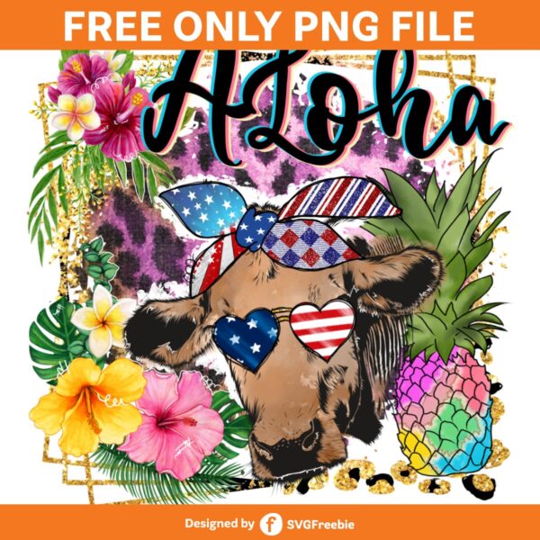 aloha-summer-png-highland-cow-usa