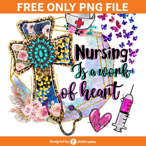 Nurse Sublimation, Faith PNG