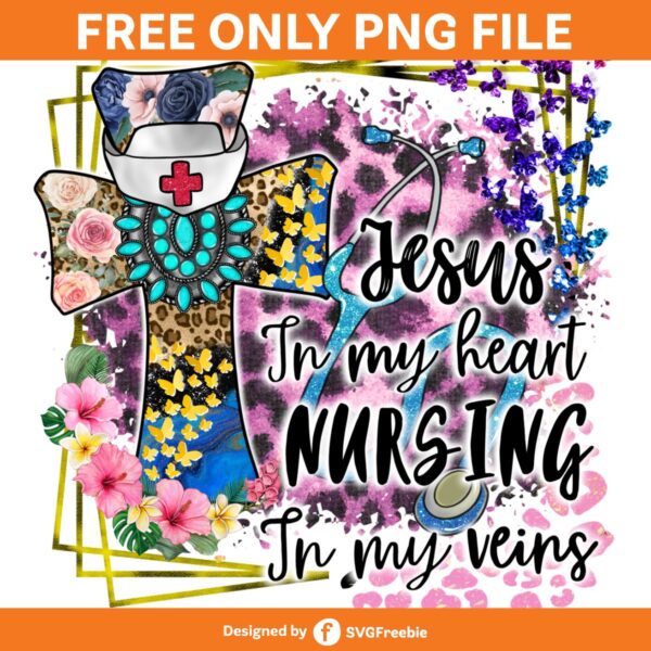 Nurse Sublimation, Faith PNG