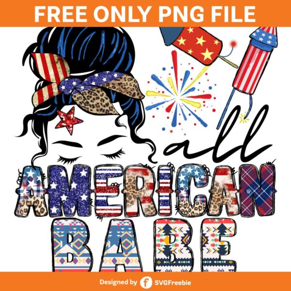 american-babe-png-fourth-of-july