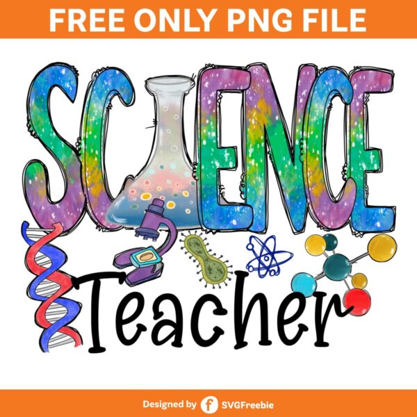 Science Teacher PNG, Sublimation