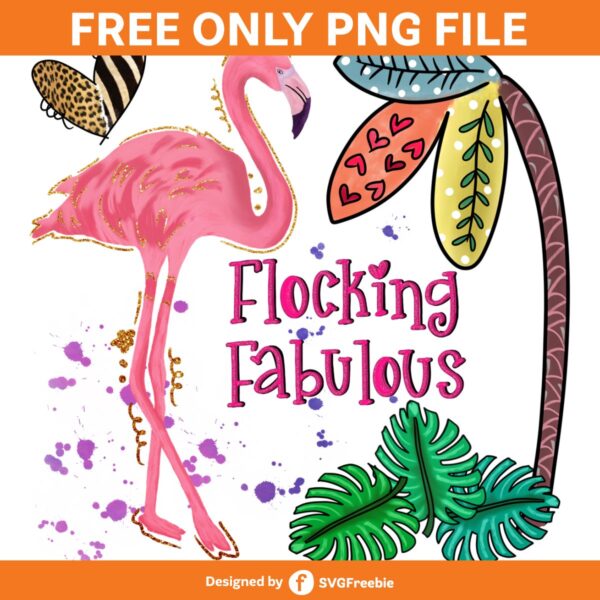 Flocking Fabulous, Flamingo PNG