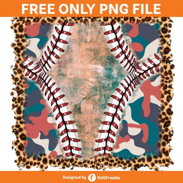 Baseball Sublimation, Camouflage PNG