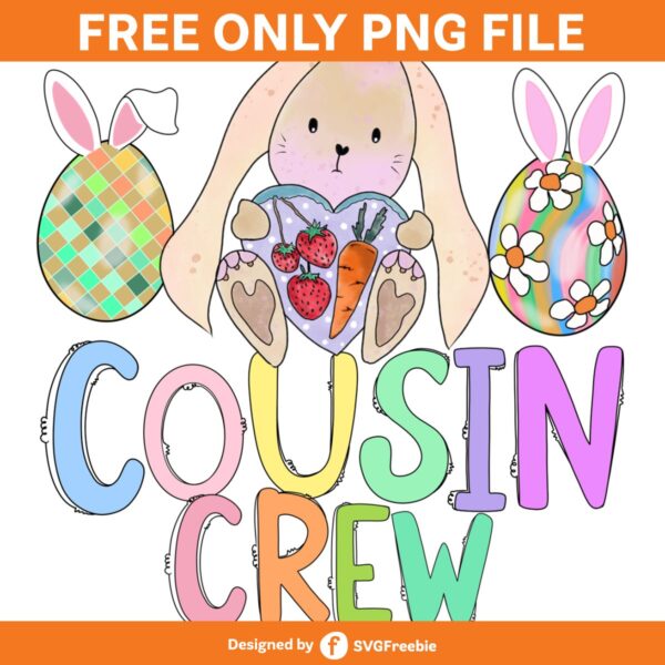 Easter Cousin Crew PNG