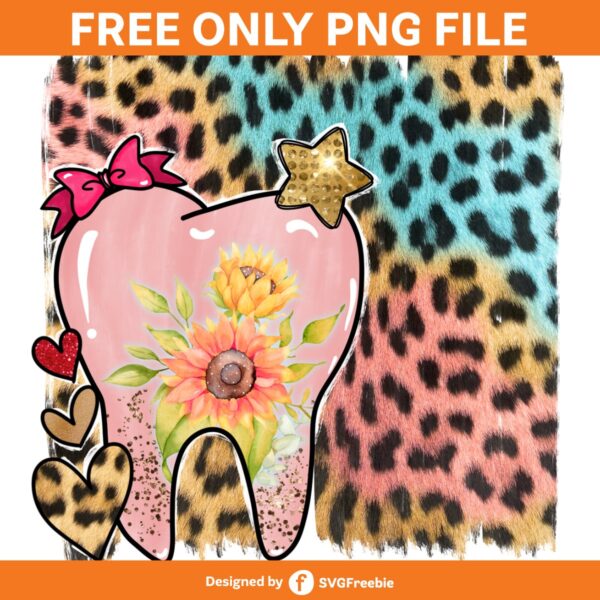 Dental Sublimation, Valentine Leopard