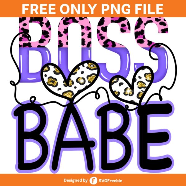 Boss Babe PNG, Girl Boss