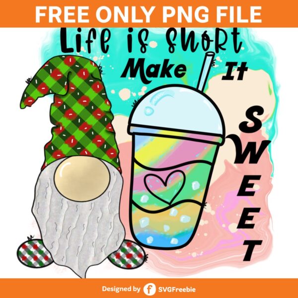 Gnome Sweet Gnome PNG, Gnome Summer