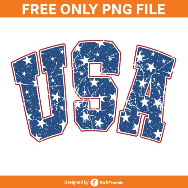 USA Png Retro America Varsity Distressed