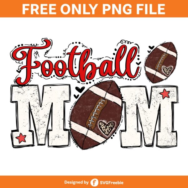 Football Mom Retro Sublimation Grunge