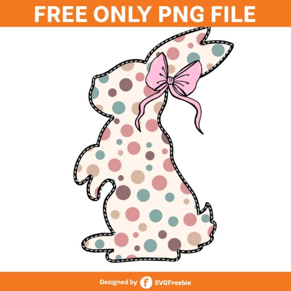 Easter Bunny Girl Sweet Boho Rabbit PNG