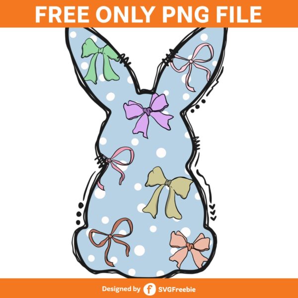 Easter Bunny Sweet Doodle Sublimation