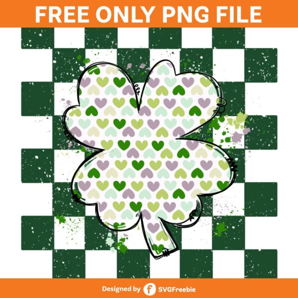 Lucky Shamrock Retro Patricks Checkered