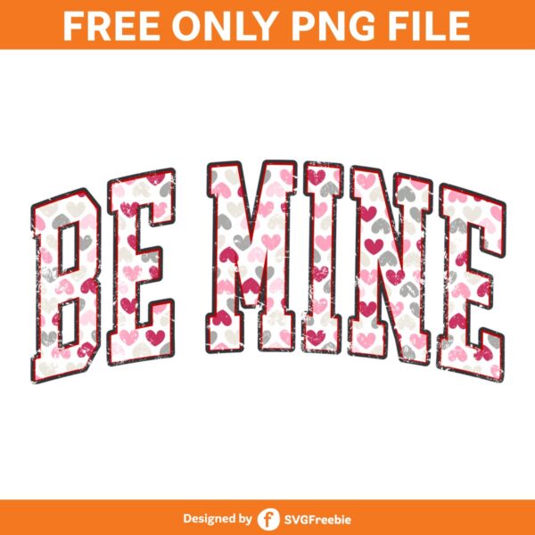 be-mine-hearts-valentines-retro-varsity