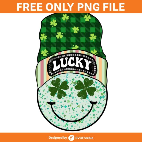 Lucky St Patricks Day Happy Smile PNG