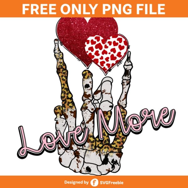 love-more-skeleton-heart-glitter-print