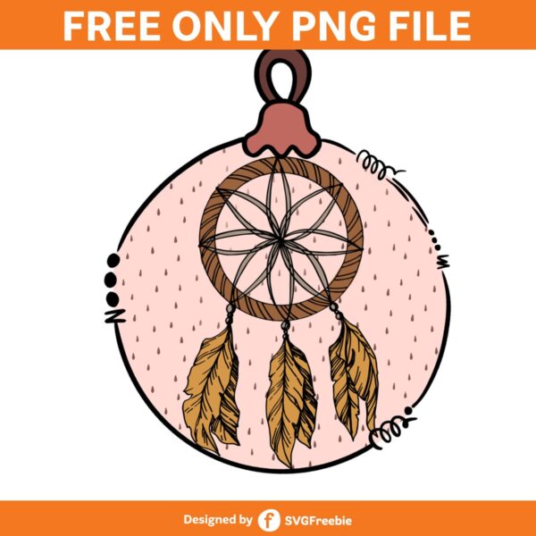 Christmas Ball Ornament Dreamcatcher PNG