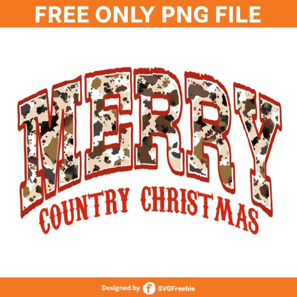 merry-country-christmas-cowhide-retro