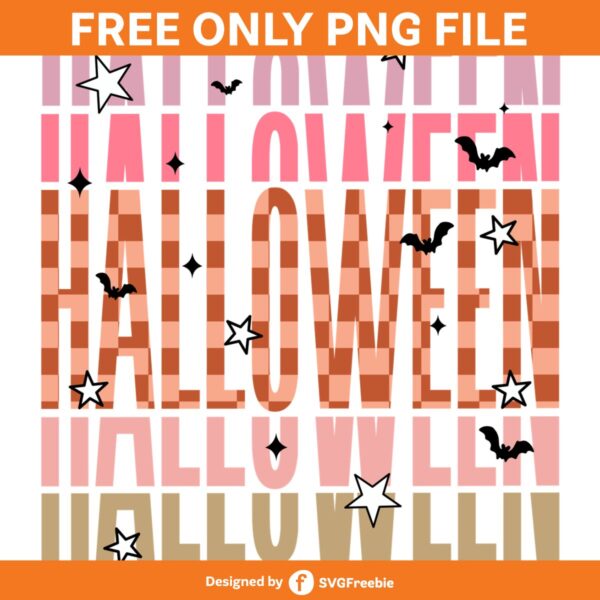 halloween-retro-stack-checkered-png