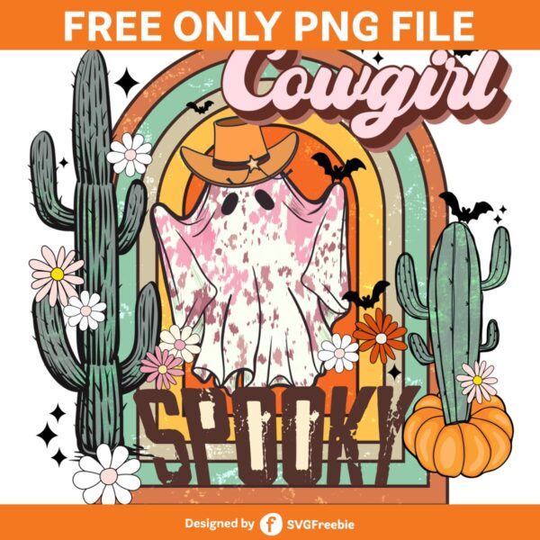 cowgirl-spooky-retro-halloween-cactus