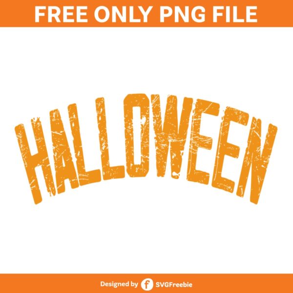 Retro Halloween Distressed Sublimation