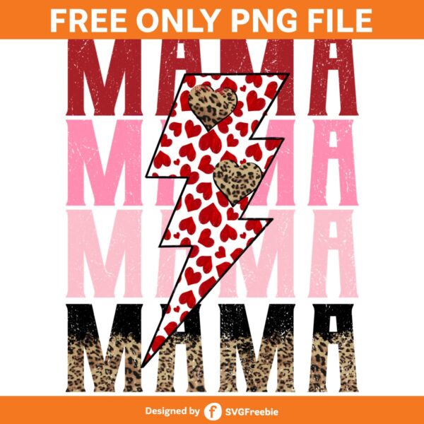 Mom Valentine’s Day Sublimation