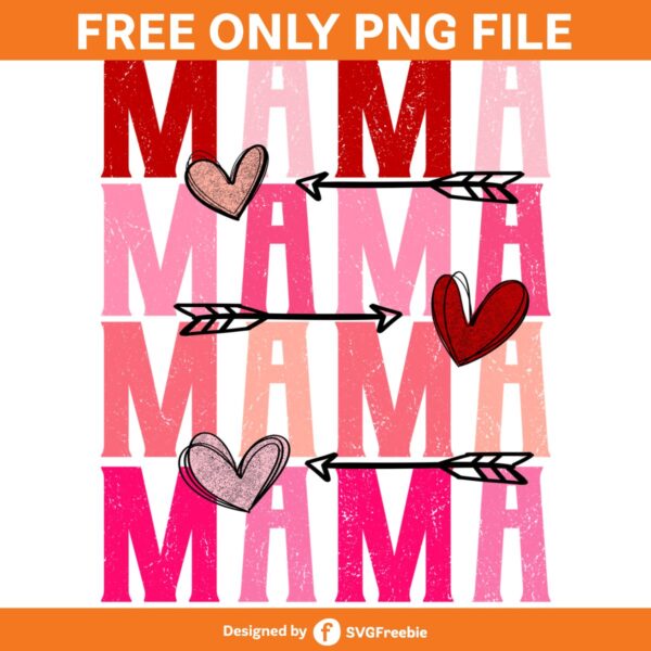 Mom Valentine’s Day Sublimation