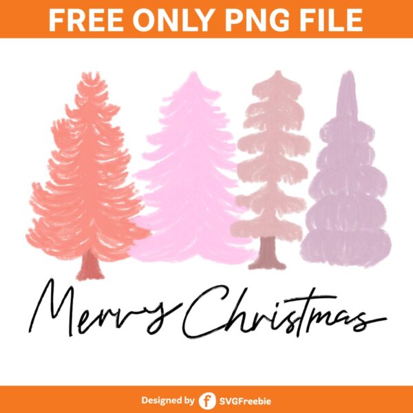 Merry Christmas Tree Sublimation