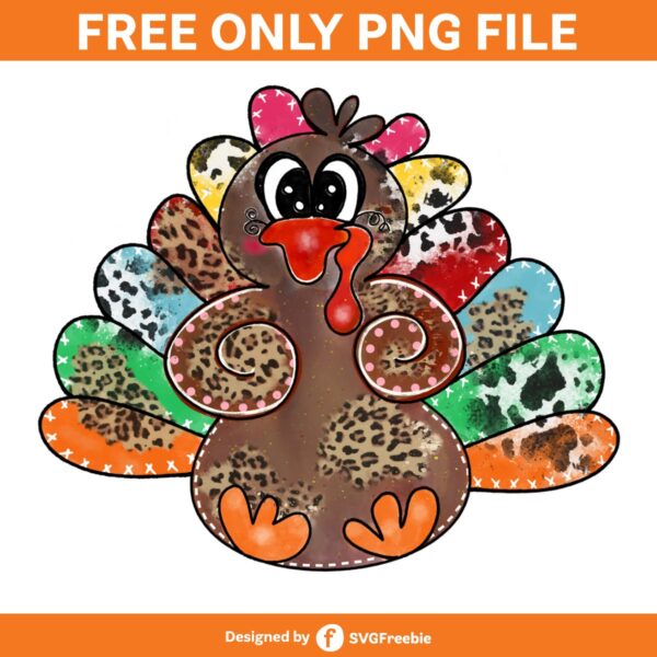 Gobble Thanksgiving Turkey Sublimation