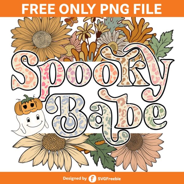 Spooky Babe Retro Fall Sublimation