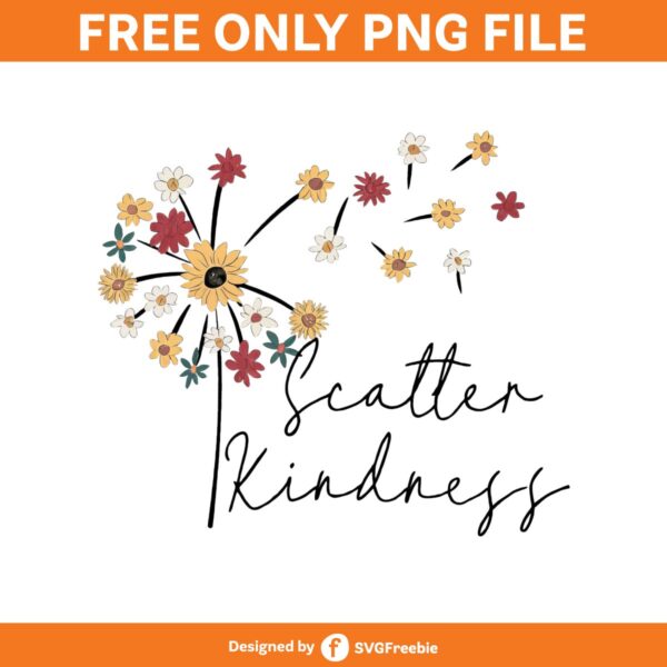 Scatter Kindness Clipart PNG