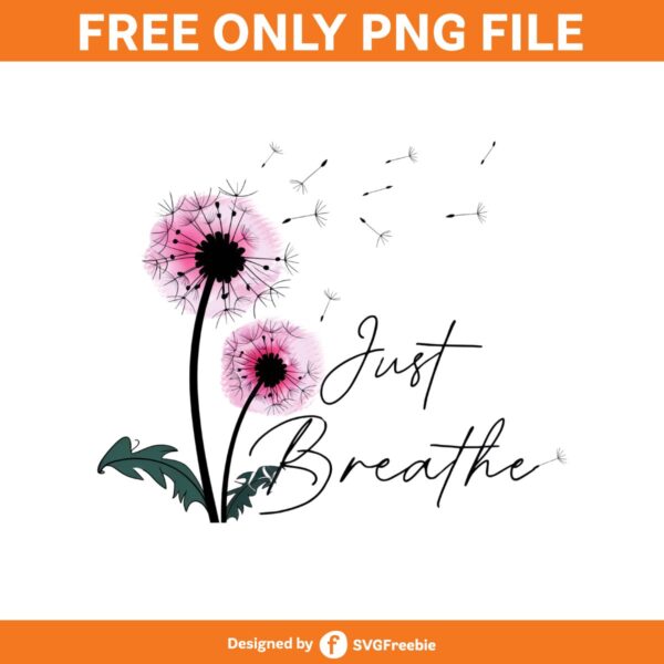 Just Breathe Clipart PNG