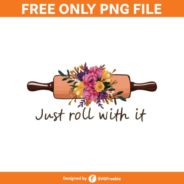 just-roll-with-it-clipart-png