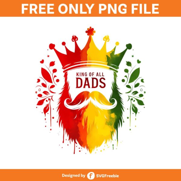 king-of-all-dads-clipart-png