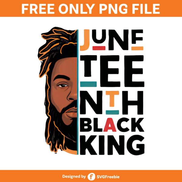 Juneteenth Black King Clipart PNG