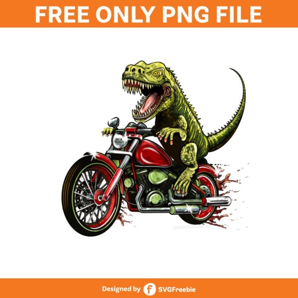 dinosaur-png-motorcycle-png-trex-png