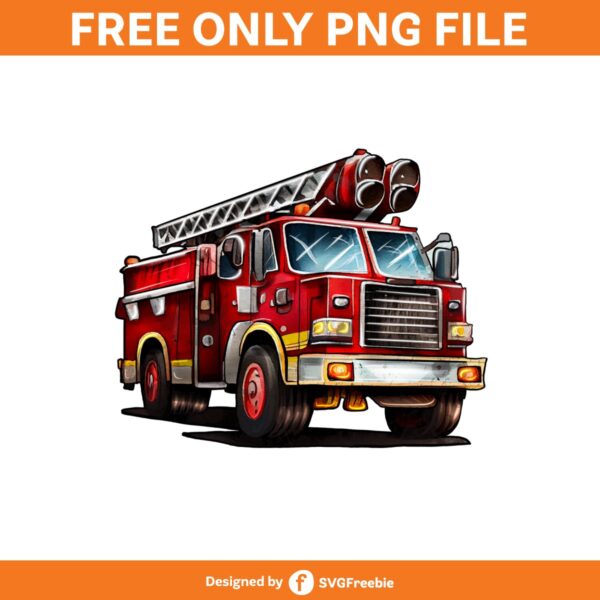 Fire Truck Clipart, Firefighter, Fireman