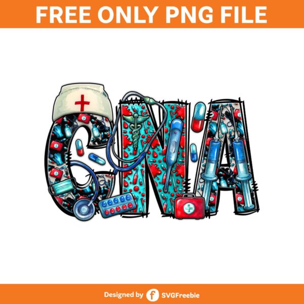 Nurse Sublimation, Nurse Png, CNA Png